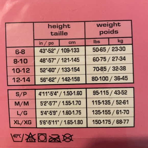 Skating Tights Covers Skates Jerry’s Girls Ice Skating Tights (medium) - Picture 4 of 5